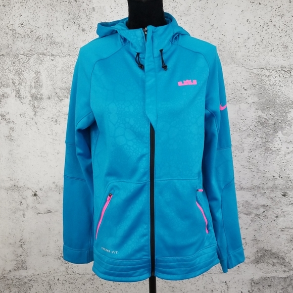 aqua nike jacket